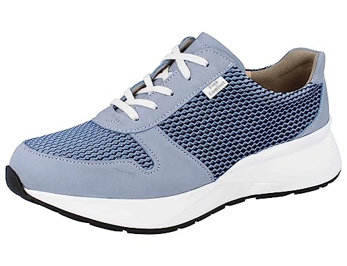 Finn Comfort Leganes Damen Halbschuhe blau Sky Patagonia Mesh Nubukleder von Finn Comfort