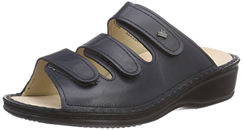 Finn Comfort Damen Pisa Pantoletten, Blau (Blau), 37 von Finn Comfort