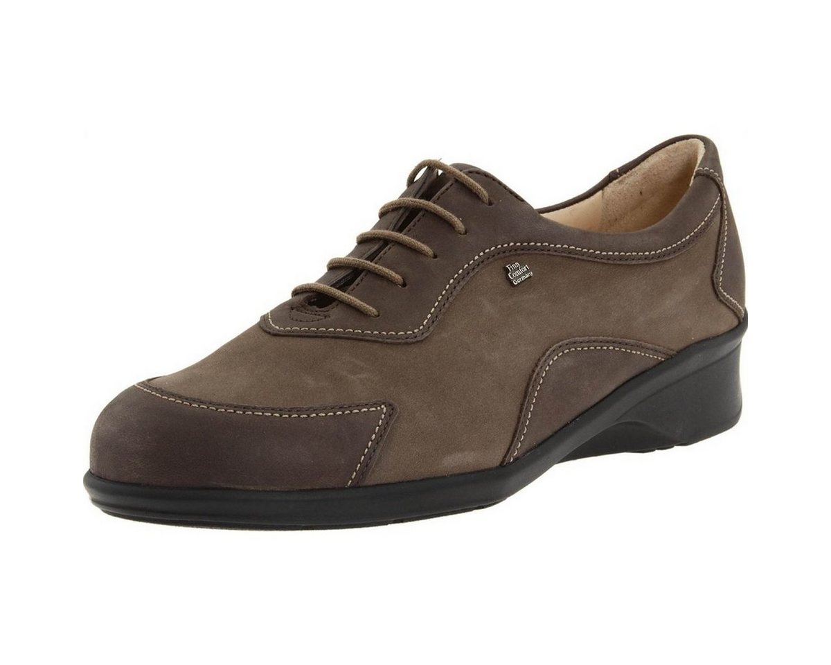 Finn Comfort Komfort Schnürer für Damen in braun Schnürschuh (1-tlg) von Finn Comfort