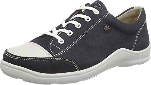 Finn Comfort Soho, Damen Sneakers, Blau (Navy/Jasmin), 36 EU von Finn Comfort