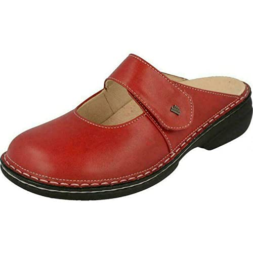 Finn Comfort Damen Stanford Clogs, Rot (Red) von Finn Comfort