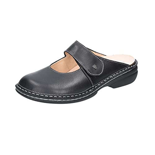 Finn Comfort Stanford Schwarz, Clogs für Damen, Schwarz, 40 EU Larga von Finn Comfort