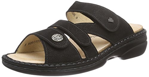 Finn Comfort Ventura-Soft, Damen Offene Sandalen, Schwarz (Schwarz), 42 EU von Finn Comfort