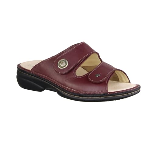 Finn Comfort Zeno Bordo (Rot) - Pantolette - Marken, Rot, leder (nube/stretchcamo) von Finn Comfort