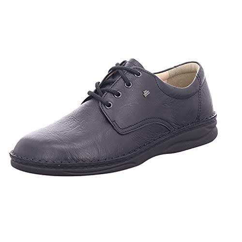 Finn Comfort Herren Metz Lace-Up Oxford, Schwarze Maserung, 44 EU von Finn Comfort