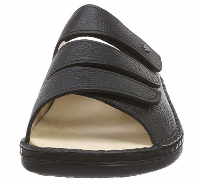 Finn Comfort Männlich Korfu schwarz Bison schwarz 43 von Finn Comfort