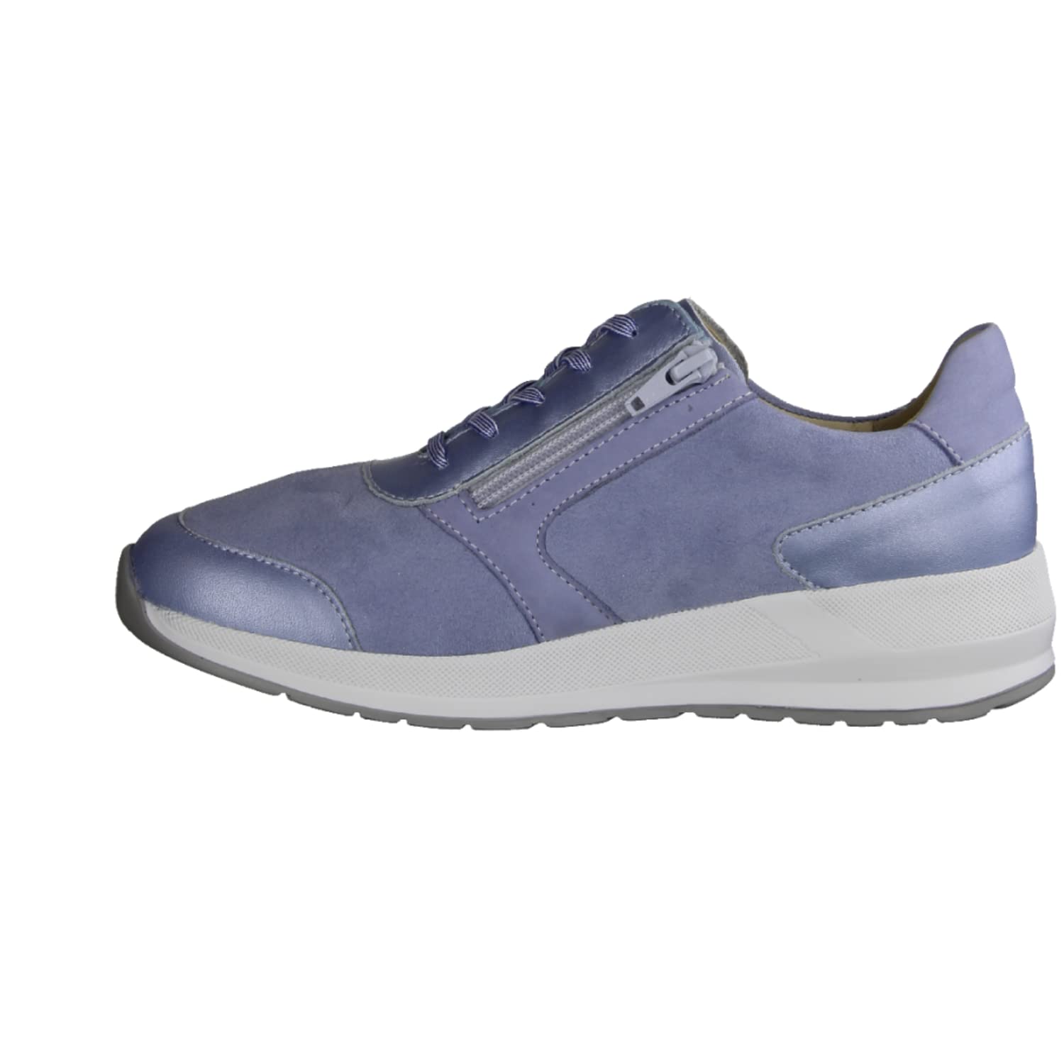 female Freizeit Schnürer blau 39 von Finn Comfort