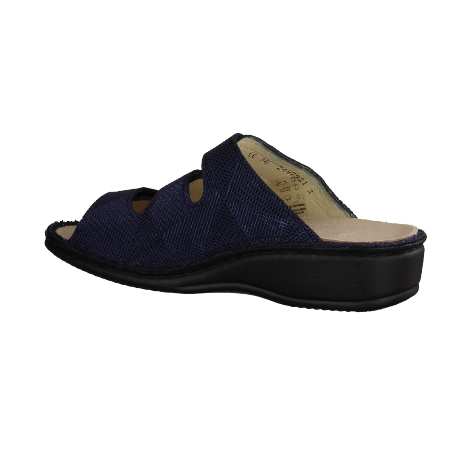 female Komfort Sandalen blau Pisa 38 von Finn Comfort