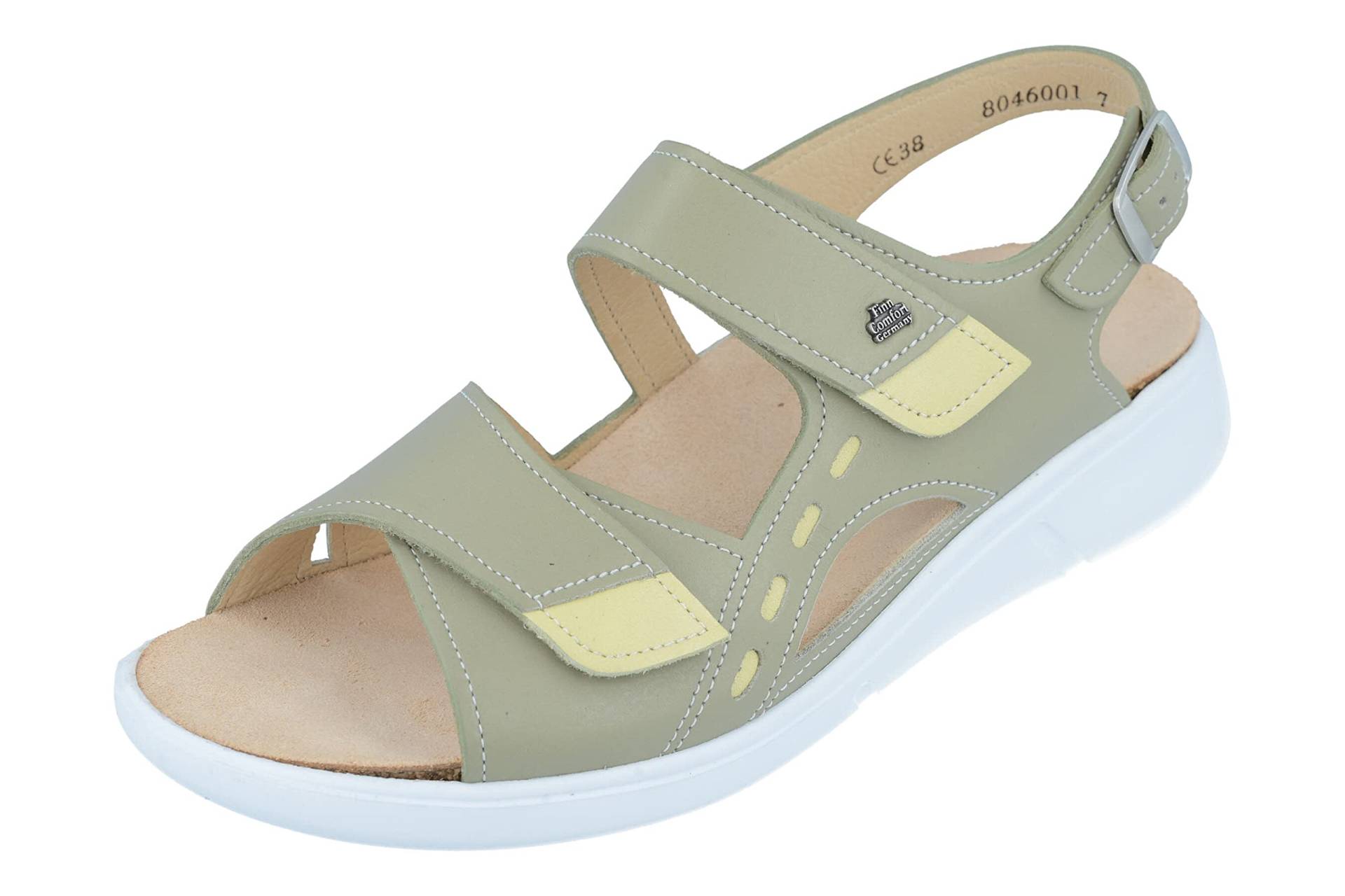 female Komfort Sandalen grün 37 von Finn Comfort