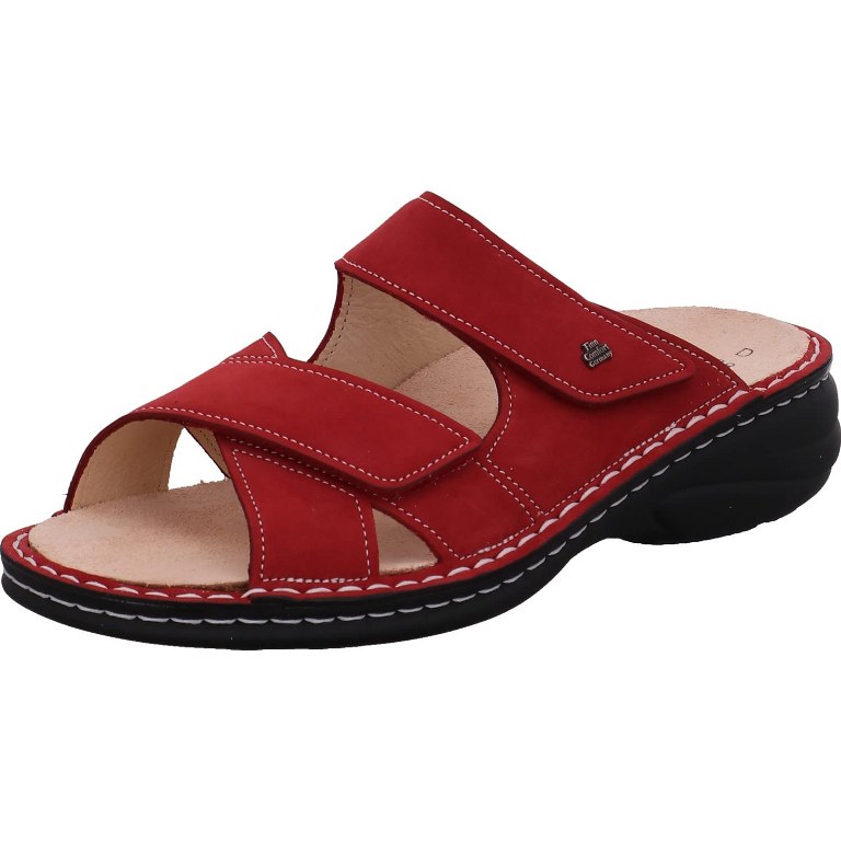 female Komfort Sandalen rot 40 von Finn Comfort