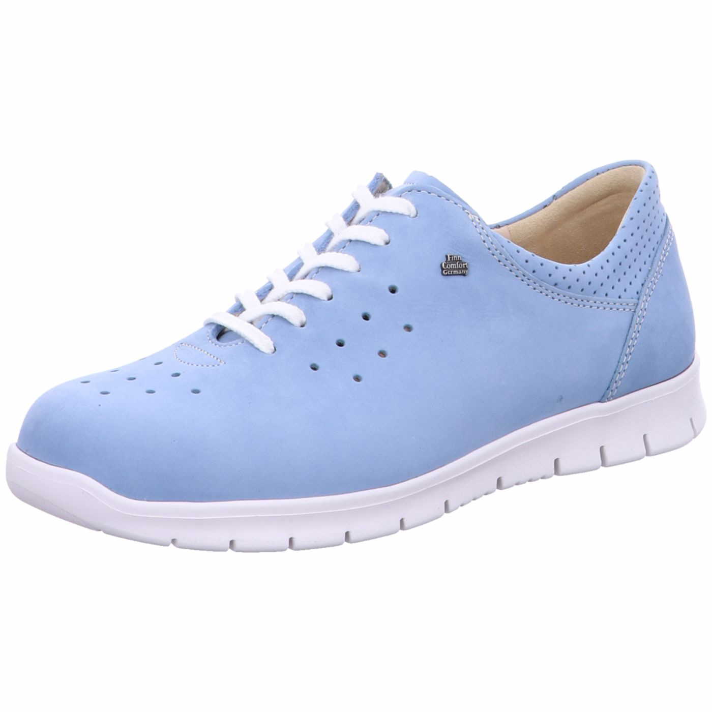 female Sneaker blau 37 von Finn Comfort