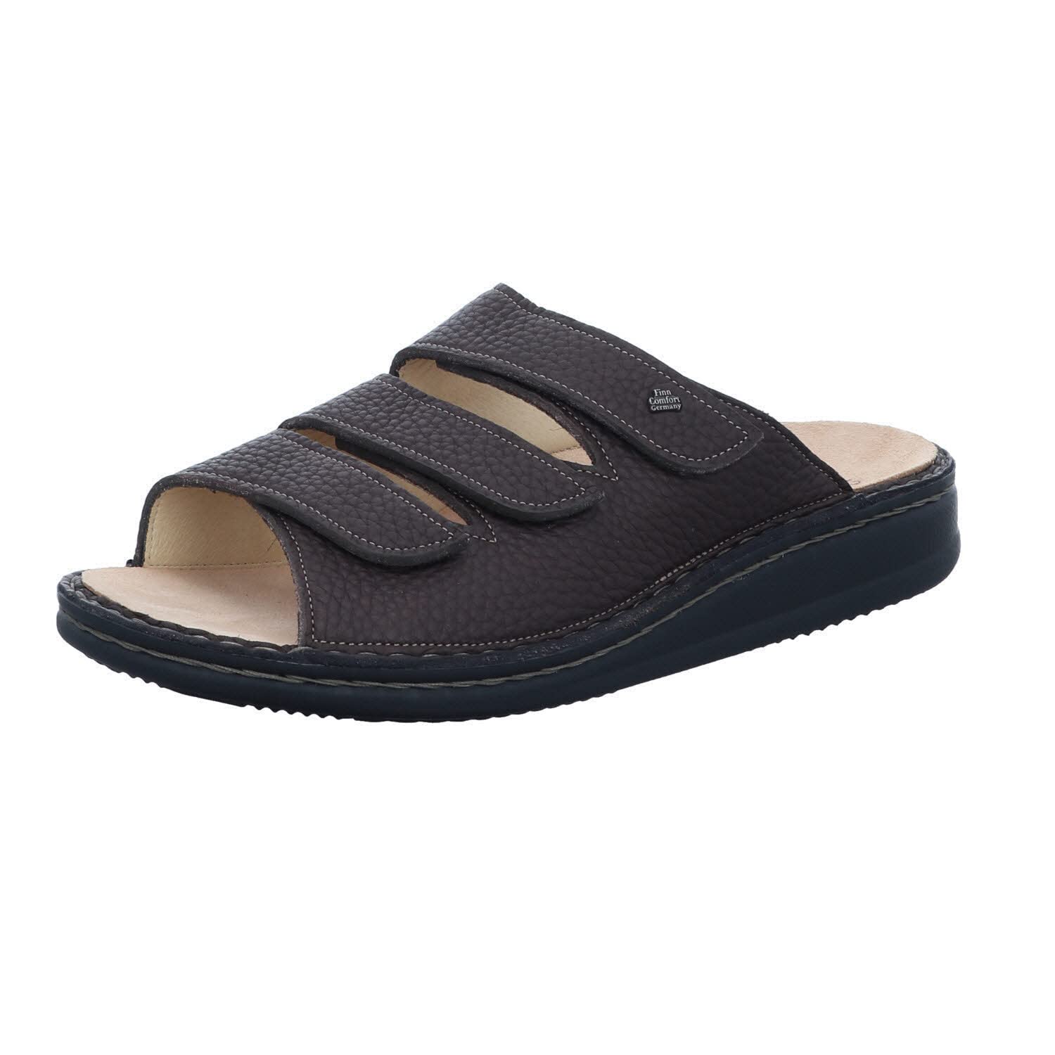 male Sportliche Sandalen braun Korfu 46 von Finn Comfort