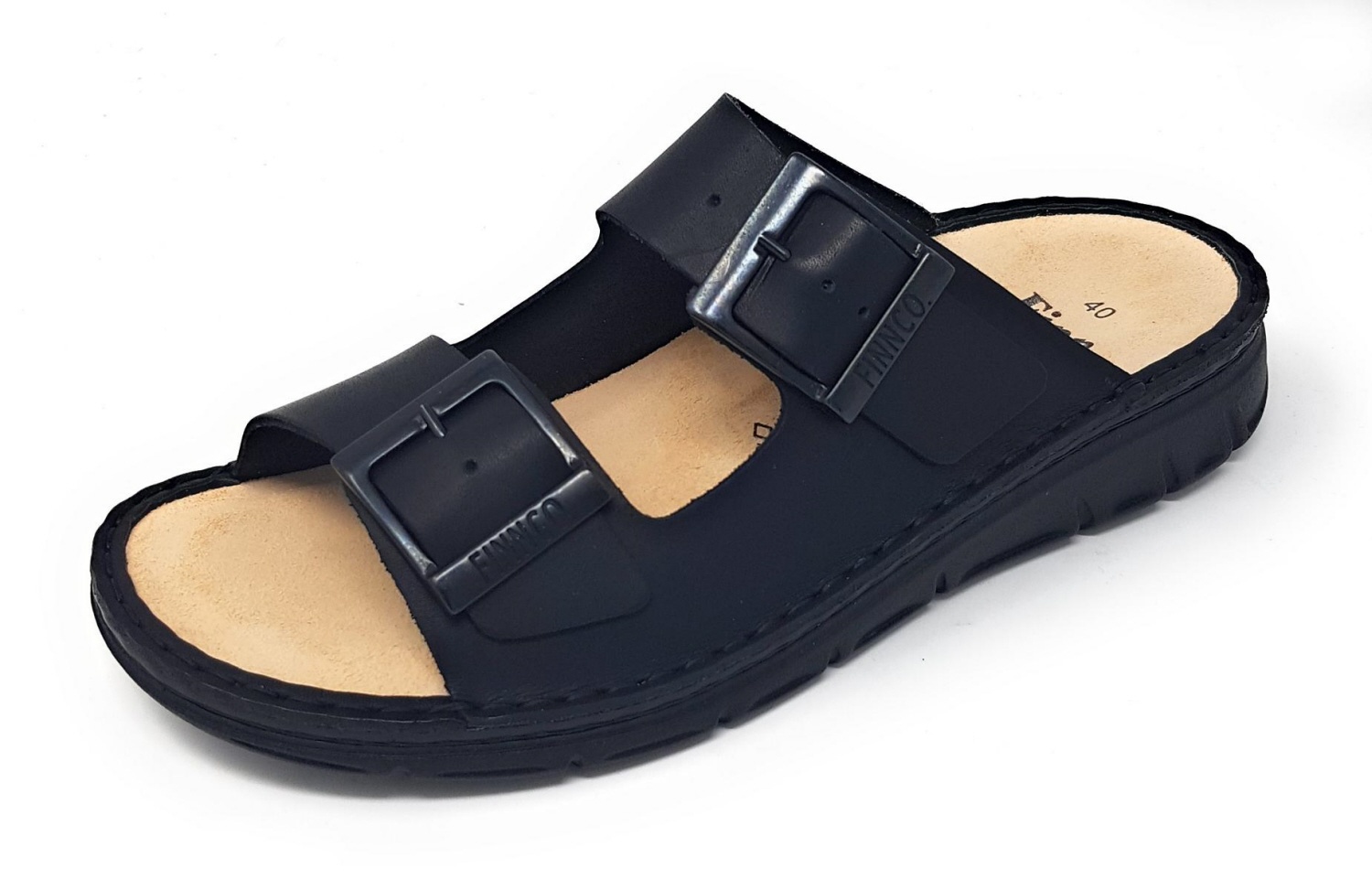 male Sportliche Sandalen schwarz 43 von Finn Comfort