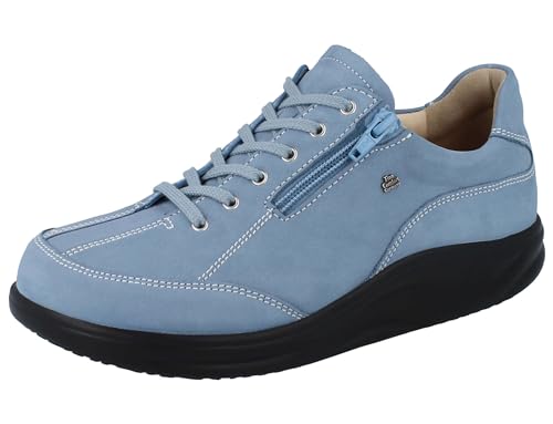 Finn Comfort FINNAMIC Otaru Damen Halbschuhe Schnürschuhe blau Blue Nubukleder von Finn Comfort