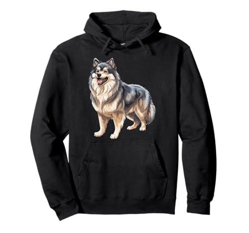 Gedenkstätte für Finnischer Lapphund Hund, Mama, Papa, Welpenzüchter Pullover Hoodie Gedenkstätte für Finnischer Lapphund Hund, Mama, Papa, Welpenzüchter Pullover Hoodie von Finnish Lapphund Dog Tees NYC