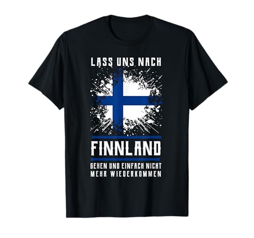 Lustiges Finnland Shirt | Geschenkidee Finnen Damen Herren T-Shirt von Finnland Geschenkidee T-Shirt