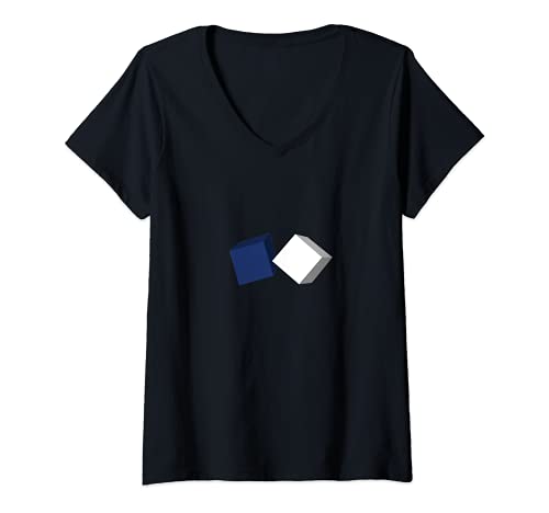 Damen Flagge Finnland T-Shirt mit V-Ausschnitt Damen Flagge Finnland T-Shirt mit V-Ausschnitt von Finnland