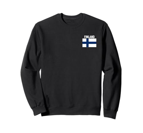 Finnland-Flagge Taschenflossen Familienwurzeln Herren Damen Kinder Sweatshirt Finnland-Flagge Taschenflossen Familienwurzeln Herren Damen Kinder Sweatshirt von Finns Roots & Finland Family Heritage