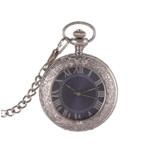 Finoti Mechanische römische Ziffern Zifferblatt Skelett Taschenuhren Automatische mechanische Taschenuhr Gehäuse von Finoti