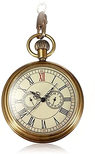 Finoti Uhr Herren Taschenuhr Geschenk Mode Klassische Nostalgische Taschenuhr Retro Taschenuhr Mechanische Taschenuhr von Finoti