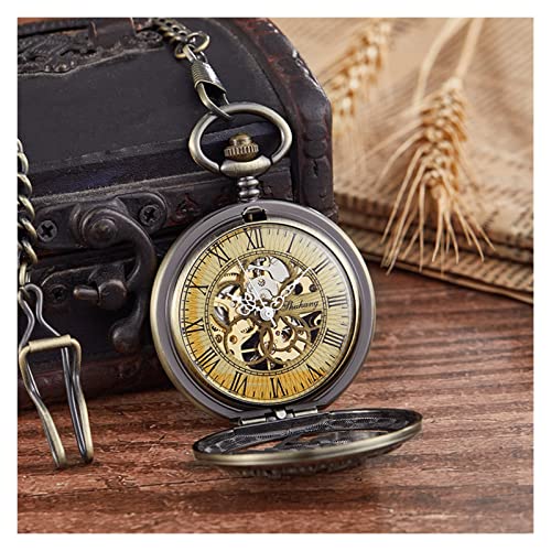 Mode Vintage personalisierte mechanische Taschenuhr Männer Frau Handaufzug Vintage Tasche & Uhr männliche Uhr/a von Finoti