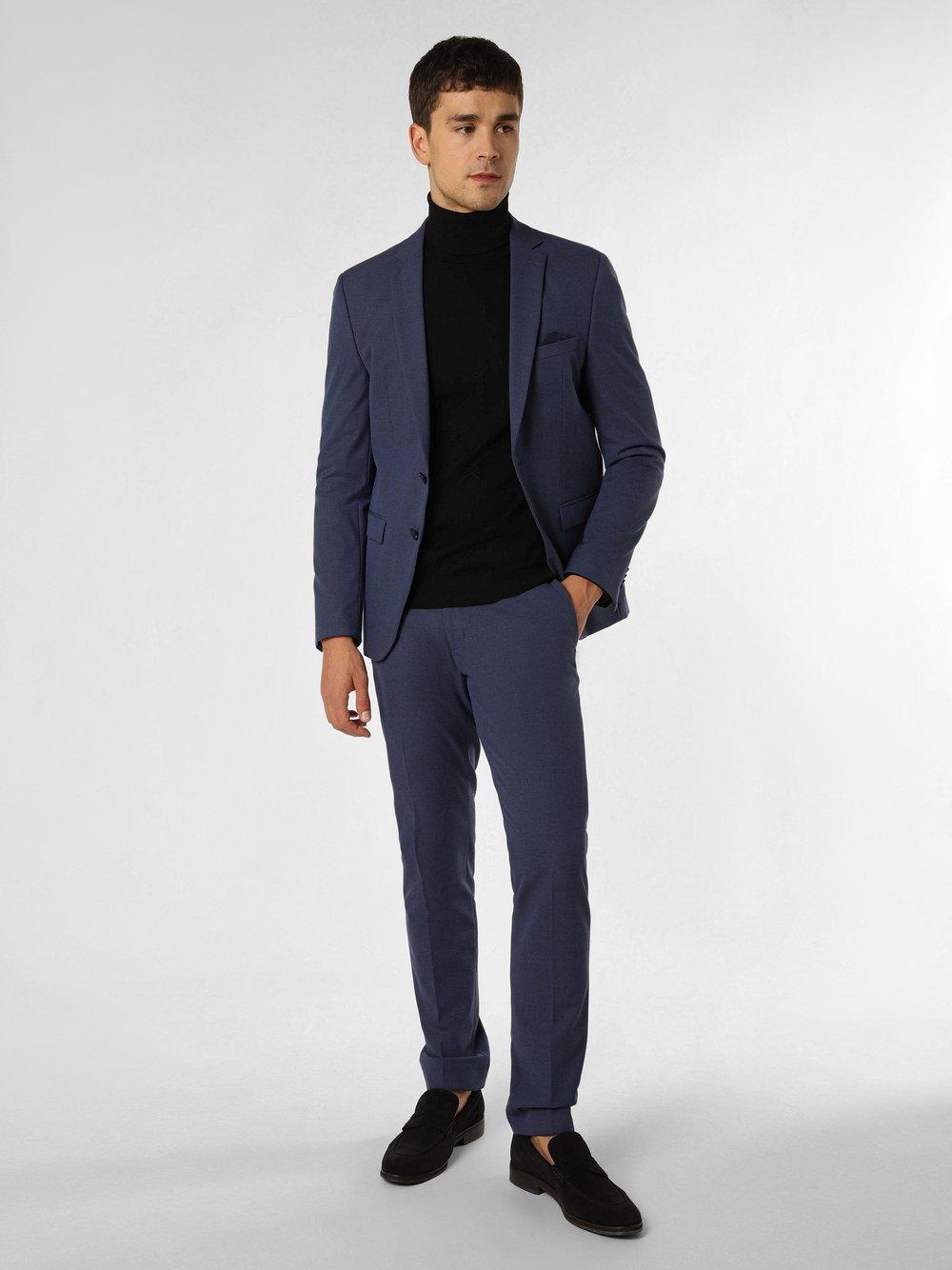 Finshley & Harding Anzug Herren Slim Fit Stoff, indigo von Finshley & Harding