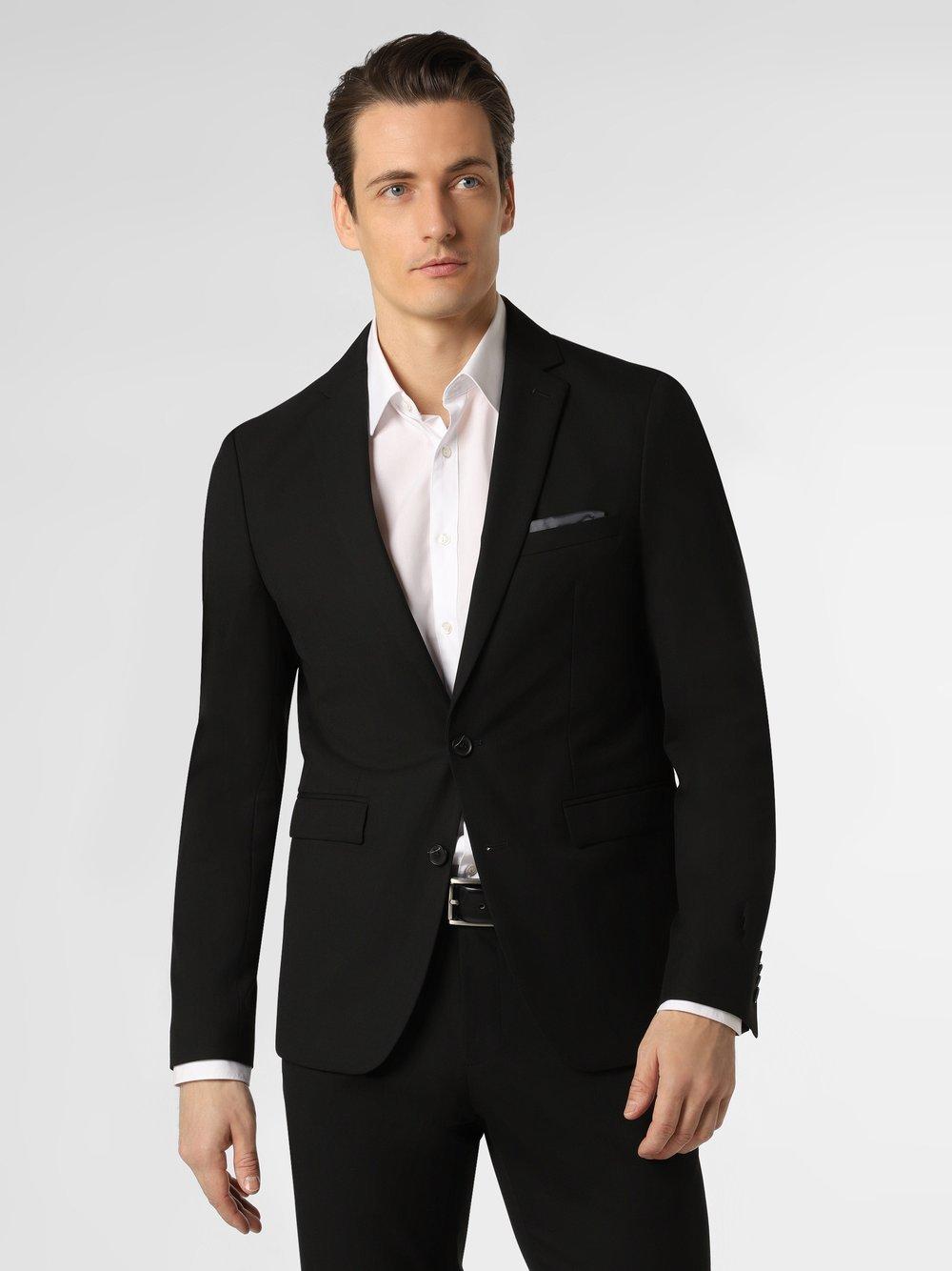 Finshley & Harding Baukasten-Sakko Herren Slim Fit, schwarz von Finshley & Harding