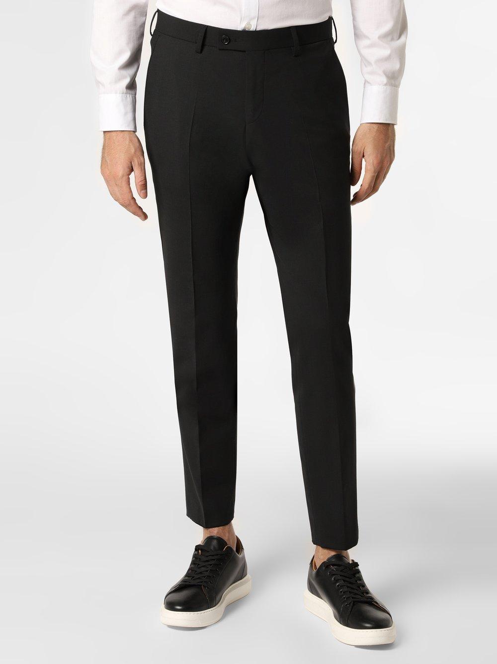 Finshley & Harding London Baukasten-Hose Herren Slim Fit, schwarz von Finshley & Harding