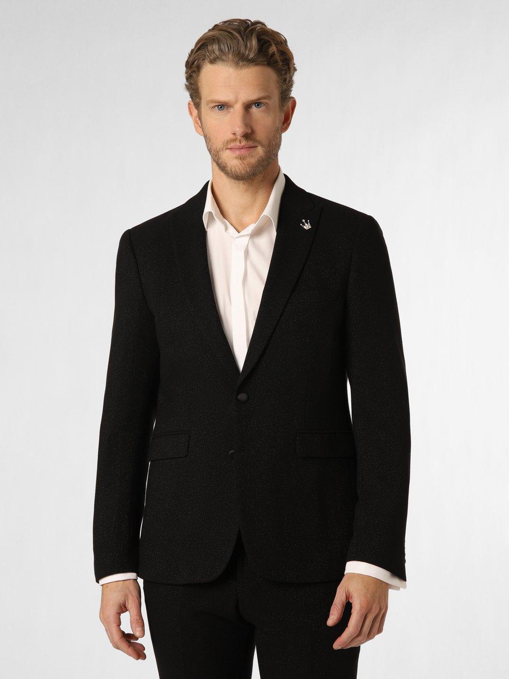 Finshley & Harding London Baukasten-Sakko Herren Slim Fit, schwarz von Finshley & Harding