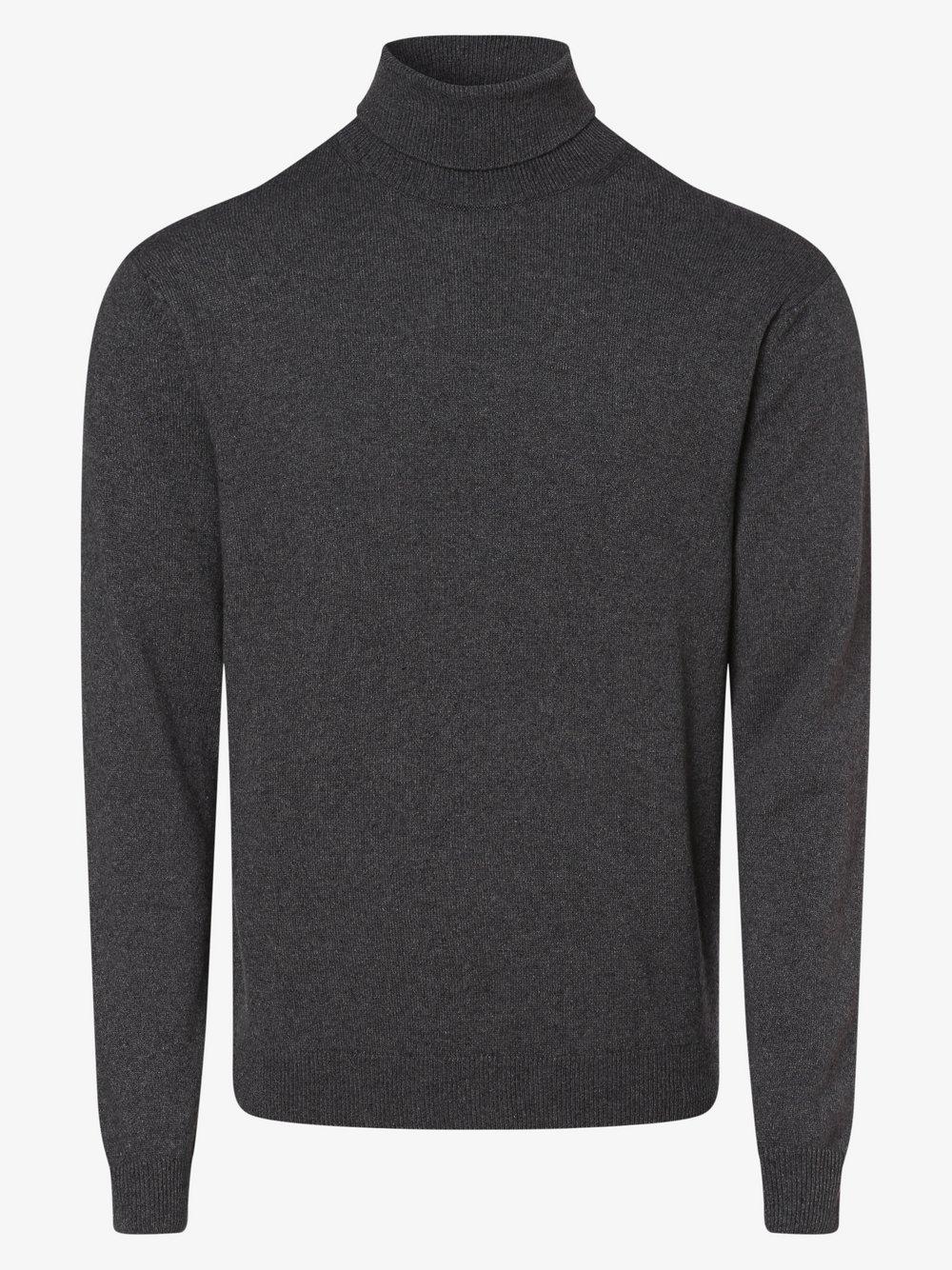 Finshley & Harding Pullover aus Cashmere-Seiden-Mix Herren, grau von Finshley & Harding