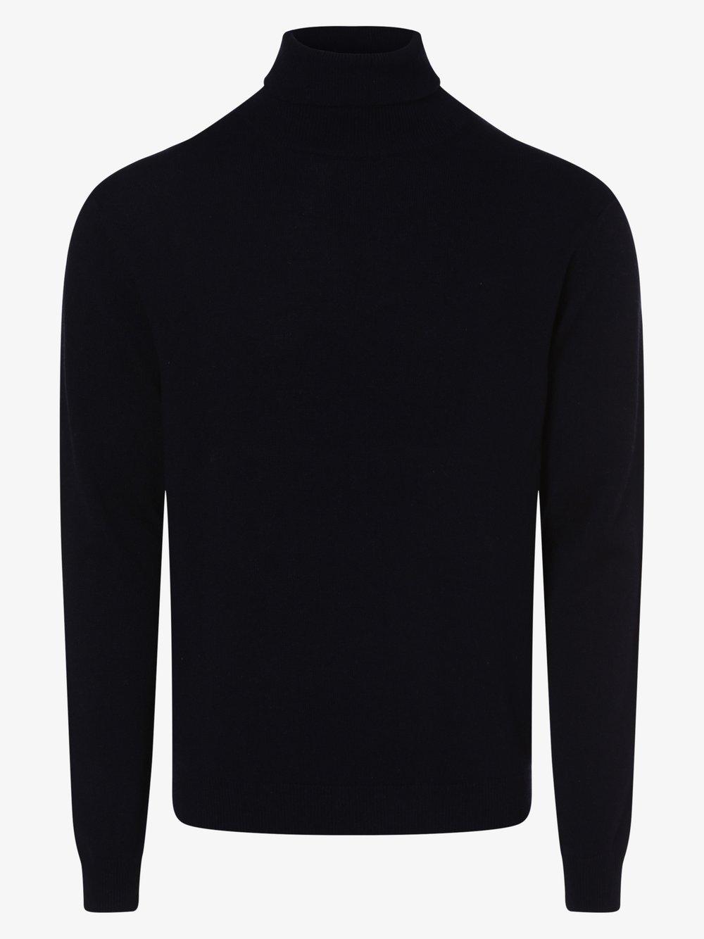 Finshley & Harding Pullover aus Cashmere-Seiden-Mix Herren, marine von Finshley & Harding