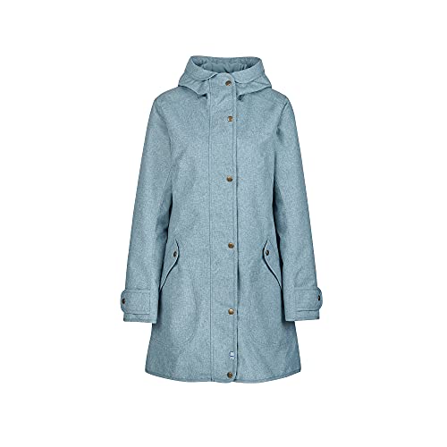 Finside W Oivimaa Blau - Funktioneller wasserdichter Damen Outdoorparka, Größe 34 - Farbe Smoke Blue von Finside