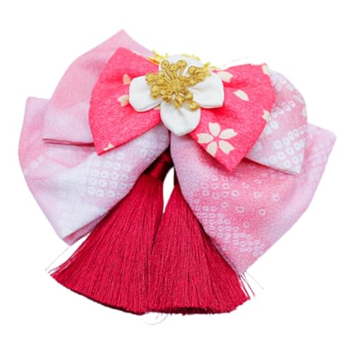 Fiocias Haarspange mit Schleife und Quaste für Frauen, traditionelle Haarnadel, Stil A Fiocias Haarspange mit Schleife und Quaste für Frauen, traditionelle Haarnadel, Stil A von Fiocias