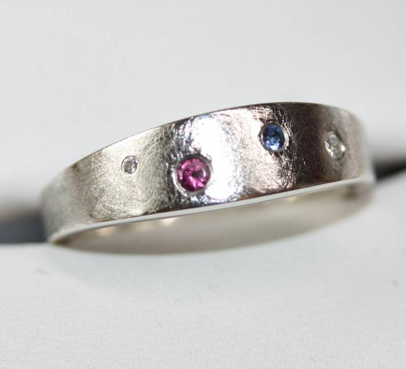 Silber Mutter Ring - Sentimental Scatter Geschenk Für Sie von FionaJonesJewellery