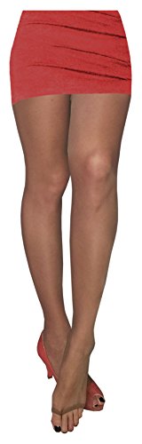 Fiore Eveline 15 den Strumpfhose Peeptoes, zehenfrei! (L, Light Natural) von Fiore