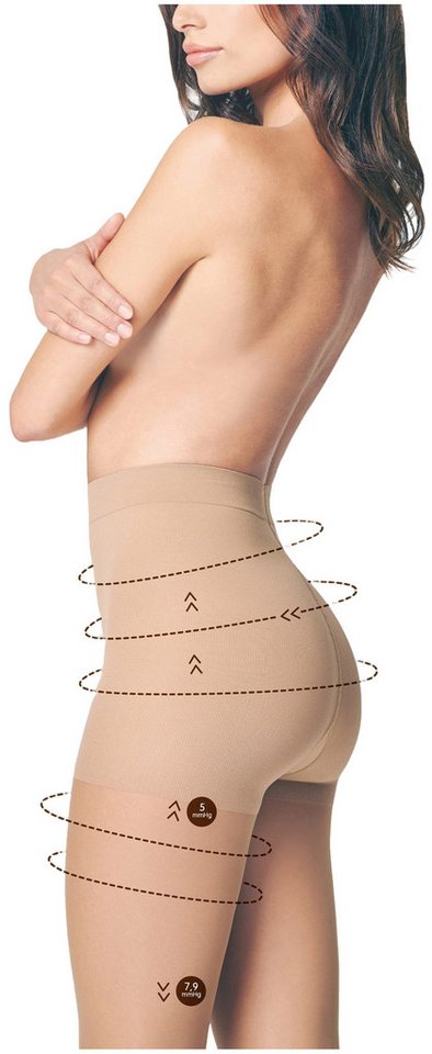 Fiore Stützstrumpfhose Bodycare (Packung 1 St. 1 Paar) Stützstrumpfhose 20DEN Comfort light Kompressionsstrümpfe von Fiore