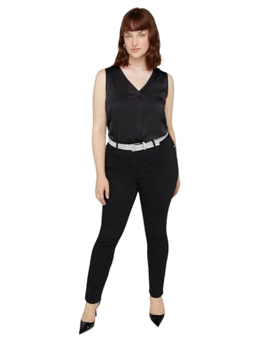 Fiorella Rubino: Top mit Falte auf der Vorderseite Schwarz S Spring Summer 24 von Fiorella Rubino