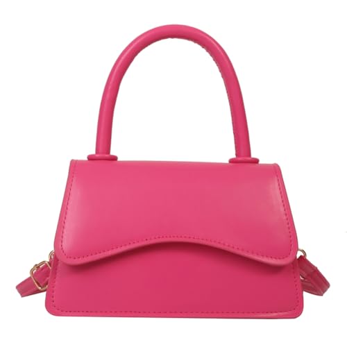 Fiorky Damen-Umhängetasche, All-Match-Klappen-Abendtasche, vielseitige Hobo-Schultertasche, modische Tragetasche, tägliche Dating-Geldbörse (Roségold) von Fiorky