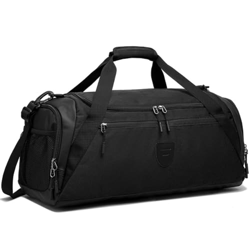 Fiorky Damen- und Herren-Sport-Sporttasche, Reisetasche mit Schuhfach, Sporttasche und Nasstasche, Handgepäck, Weekender, leichte Trockentaschen, Übernachtungstasche für Damen, Krankenhaus von Fiorky