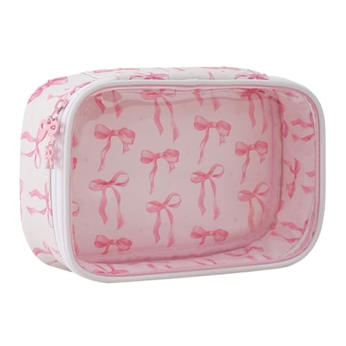 Fiorky PVC Bogenspeicher for Frauen Reißverschluss Make -up -Beutel Geburtstagsgeschenke (Stil 2) von Fiorky