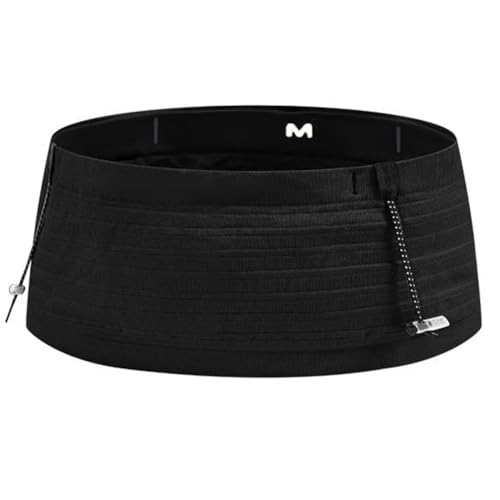 Fiorky Running Belt, Taille Pack Ultra leichte elastische Sport -Taillenbeutel Nicht -Running -Fanny -Pack -Lagergürtel Reflektierende Übung Fitness Telefonhaltertasche for Männer Frauen von Fiorky