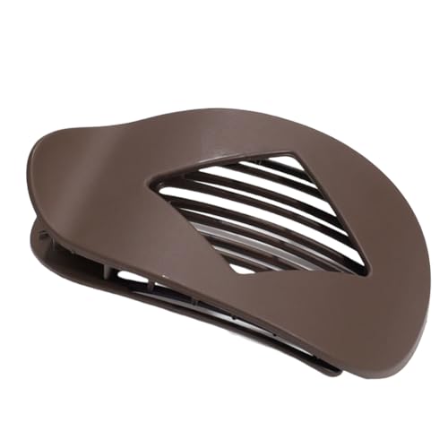 Haarklauenclip Frauen Duckbill Hair Claw Clamp for dickes dünnes Haar (dunkelbraun) von Fiorky