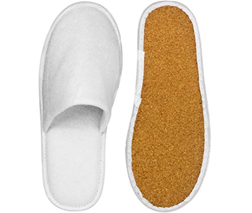 Fious Einweg Hotelslipper Set (10 Paar) Nachhaltige Hotelpantoffeln, Damen Herren, LISSABON von Fious