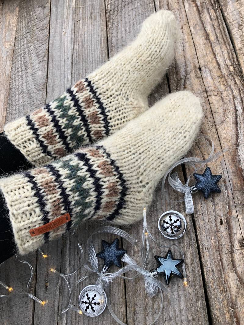 Warme Stricksocken Wollsocken, Handstricken Kleidung, Einzigartige Kostenloser Versand Warme Stricksocken Wollsocken, Handstricken Kleidung, Einzigartige Kostenloser Versand von FiraworkshopTextile