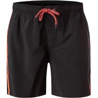 FIRE + ICE Herren Badeshorts schwarz Mikrofaser unifarben von Fire + Ice