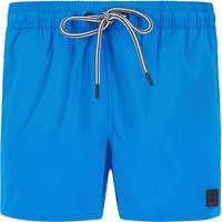 FIRE + ICE Herren Badeshorts blau Mikrofaser unifarben von Fire + Ice
