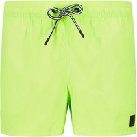 FIRE + ICE Herren Bademoden grün Mikrofaser unifarben von Fire + Ice