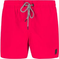 FIRE + ICE Herren Badeshorts rot Mikrofaser unifarben von Fire + Ice