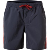 FIRE + ICE Herren Badeshorts blau Mikrofaser unifarben von Fire + Ice