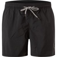 FIRE + ICE Herren Badeshorts schwarz Mikrofaser unifarben von Fire + Ice